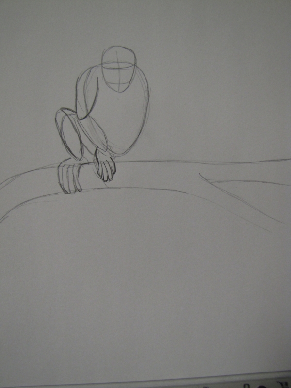 Creation of monkeying around: Step 1